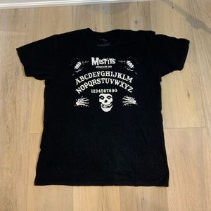 Misfits Ouija board band tee